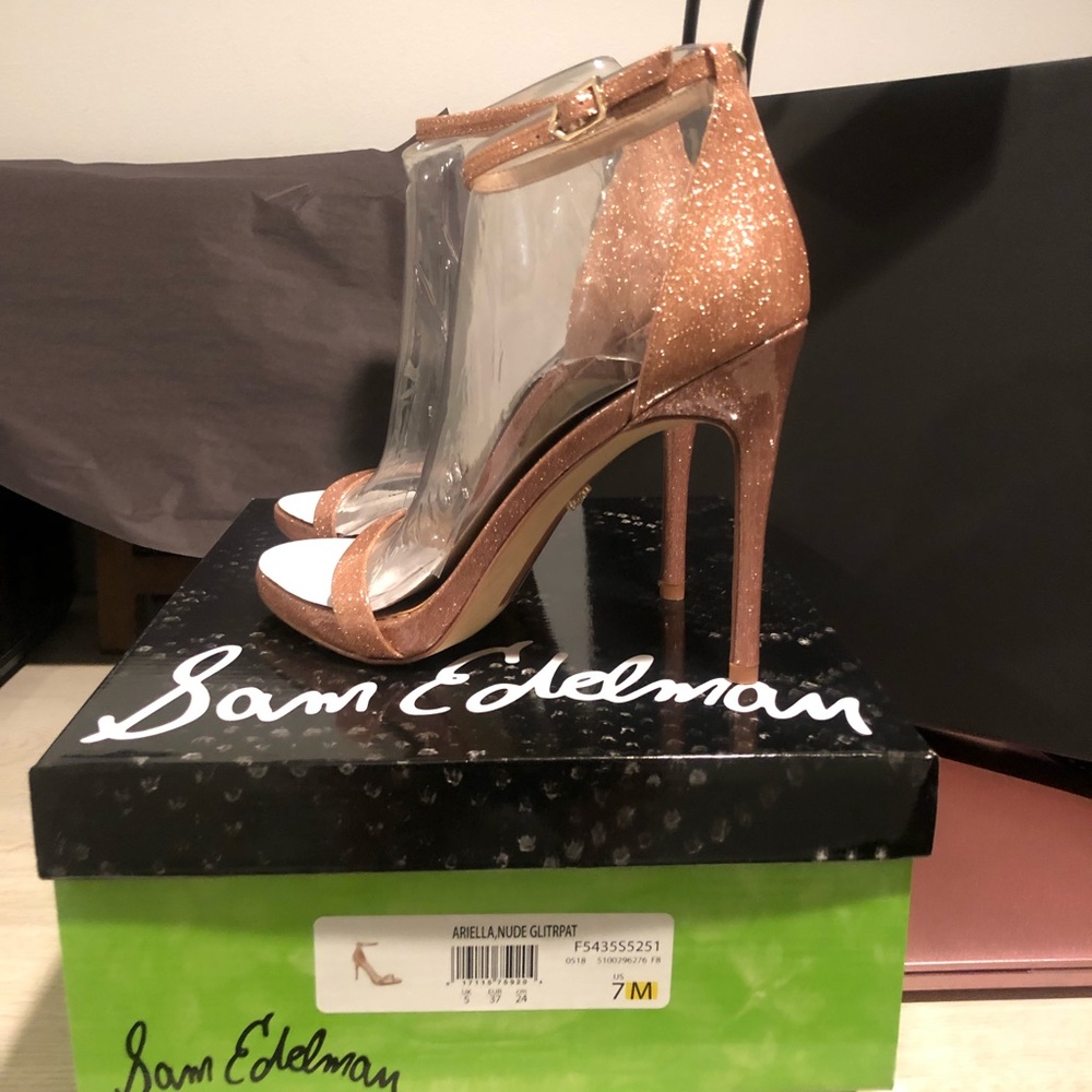 Brand New Sam Edelman Glittered Sandals